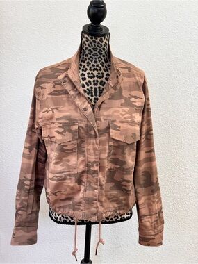Sanctuary Camo Jacket in Pink